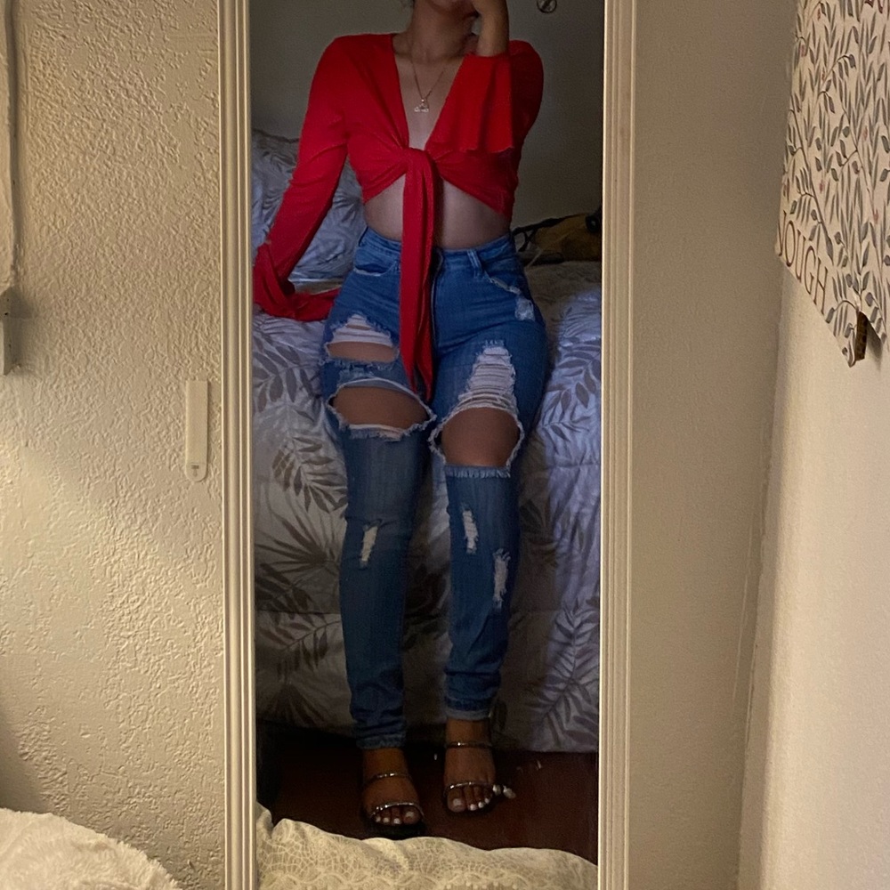 Ripped jeans